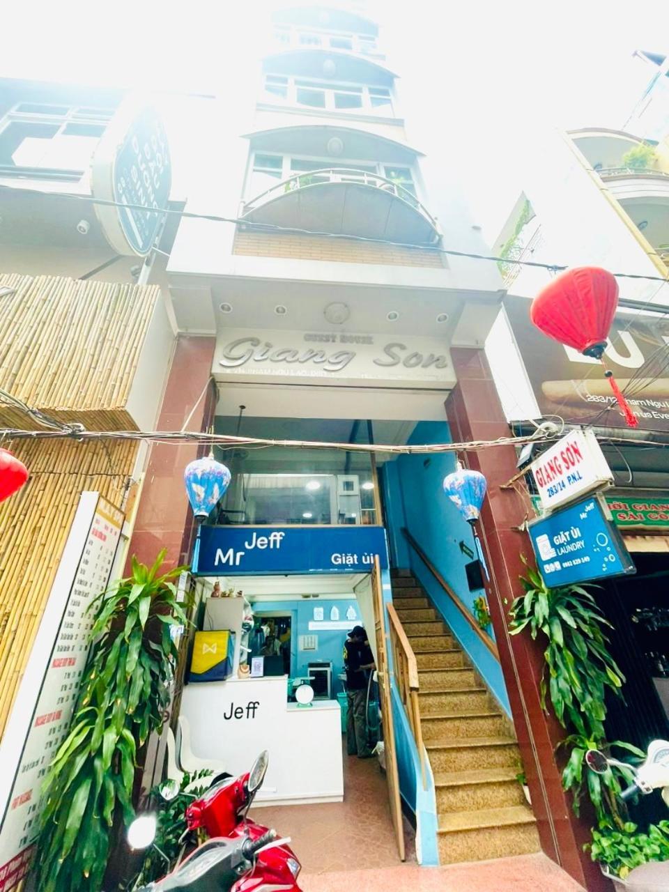 Giang Son Hotel江山民宿范五老区酒吧街胡志明市 Eksteriør billede